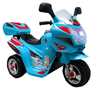 Дитячий мотоцикл на акумуляторі M6 СИНІЙ M6 518