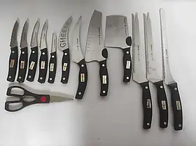 Набір ножів 13 предметів Atlanfa ART-0139 — MegaLavka