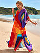 Яскрава  Туніка-плаття пляжне. Великі розміри. від L до 5XL. 7-Т, фото 8