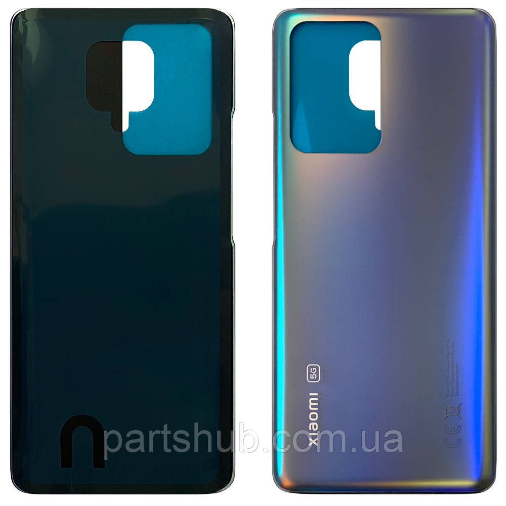 Задня кришка Xiaomi 11T, 11T Pro (блакитна оригінал Китай), фото 1