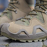 Берці тактичні демісезон Single Sword завищені Haki, фото 9