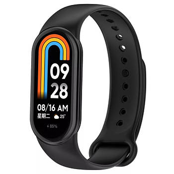 Ремінець для фітнес браслета Xiaomi Mi Band 8 чорний