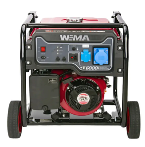 Бензиновий інверторний генератор 5.5 кВт Weima 6000i, фото 4