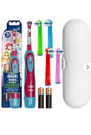 Електрична зубна щітка для дітей Oral-B Stages Power Princesses + 5 насадок + пенал