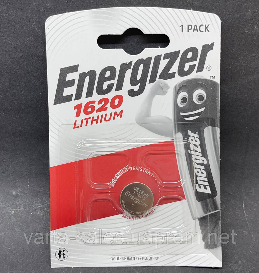 Батарейки Energizer CR1620 3V (ОРИГИНАЛ) 2032 рік