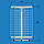 Стійка-вертушка 4 сітки настільна, висота 700 мм, ширина 250 мм (зі зсувом), фото 2