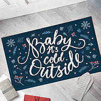 Килим придверний Presentville з принтом Baby it s cold outside