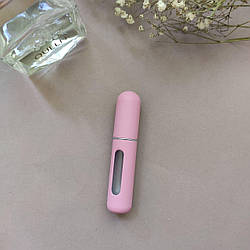Флакон багаторазовий для парфумів 5 мл матовий рожевий