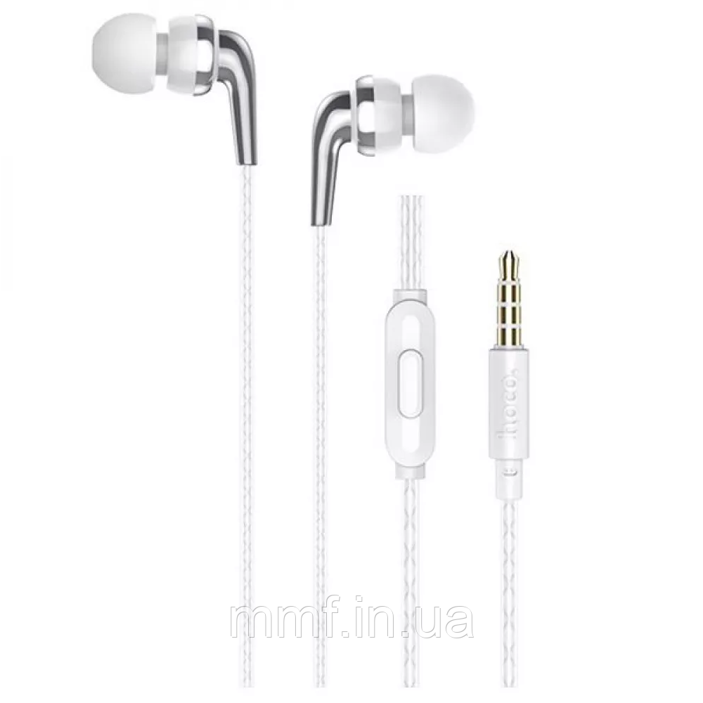 Навушники Hoco M71 Inspiring with mic \ white