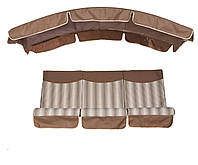Комплект подушок для гойдалки Ost-Fran BARCELONA TEXSILK 170x110x10 см, тканина 1503/2709