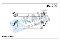 Радиатор интеркуллера (интеркуллер) 2.2D RWD EURO4 з2011р KALE CC11 9L440 BB/CA Ford Transit 2006-2014