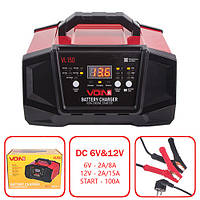 Пуско-зарядное устр-во VOIN VL-150 6&12V/2A-8A-15A/Start-100A/8-180AHR/LCD индик. (VL-150)