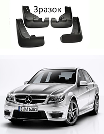 Бризковики для авто комплект 4 шт Mercedes C-class (W204) 2007-2014 AMG (передні та задні)