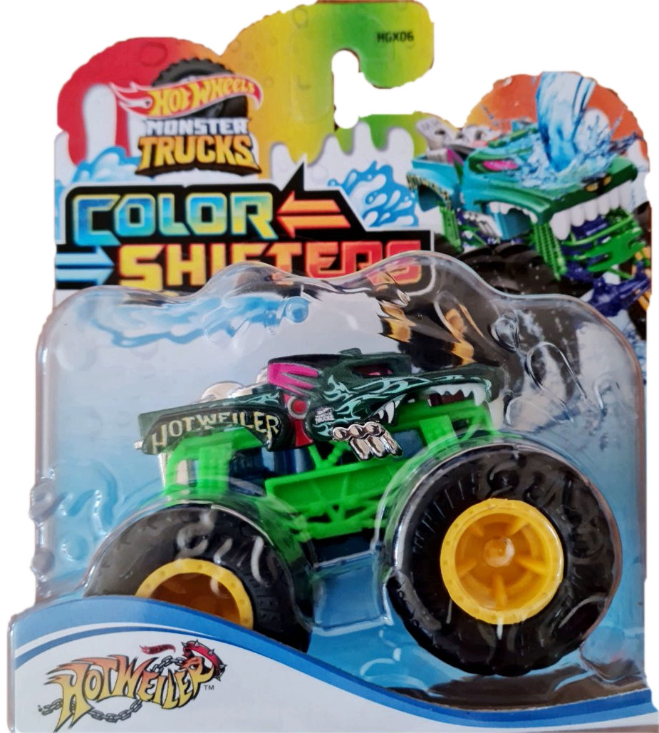 Машинка-позашляховик Hot Wheels Monster Trucks Зміни кольору HGX06