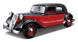 Автомодель - CITROEN 15 CV TA (1938) (асорті чорний, червоно-чорний, 1:24)