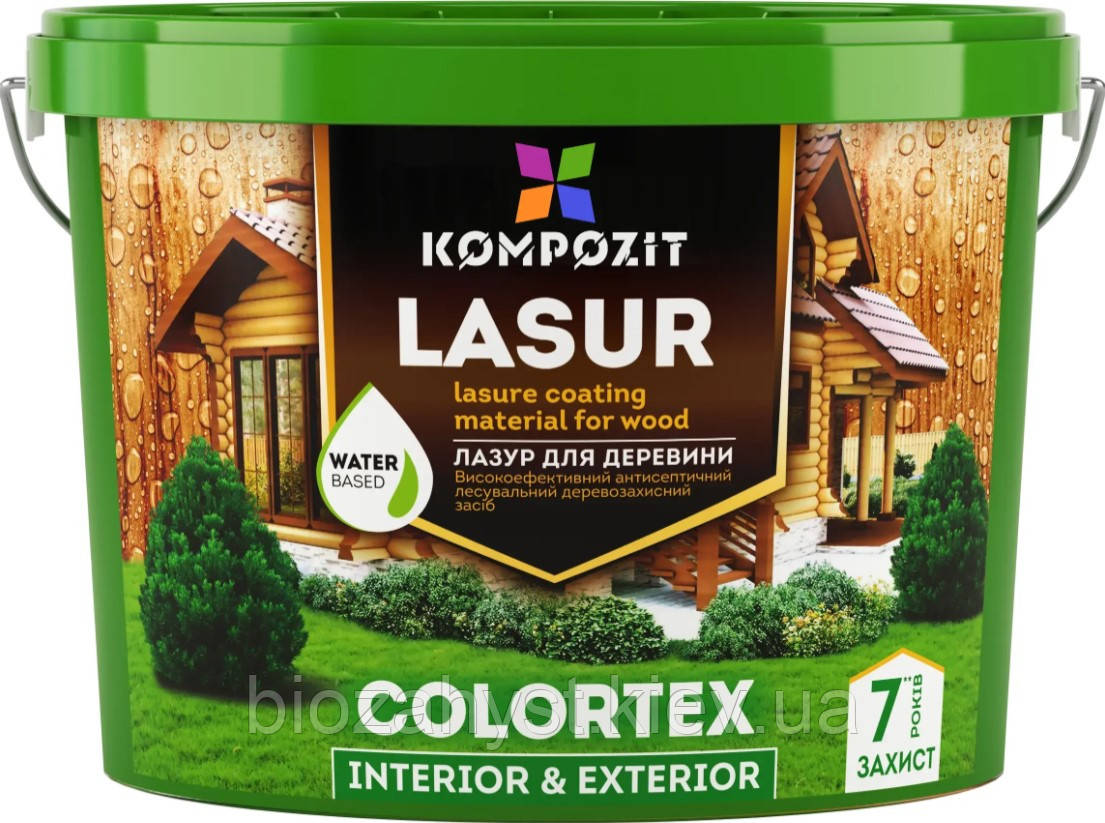 Лазур Kompozit Colortex Безбарвний, 10 л