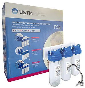 Потрійний фільтр USTM FS3 EMI Система очищення води