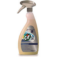 Щелочное средство удаления загрязнений Diversey Cif Professional Heavy Duty Cleaner, 0,75 л