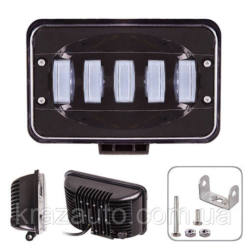 Фара рабочеро света WLP - 50S5 SPOT + FLOOD 5Led*10W (170*110*75)10-30V/50W/6000K (WLP - 50S5)