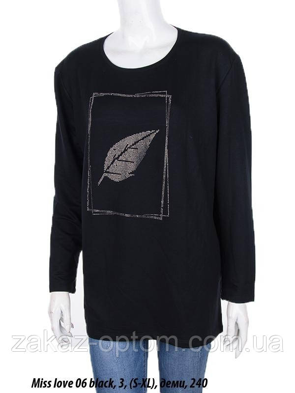 Батник-туника женская Miss Love оптом (S-M,M-L,L-ХL) Турция-110601 (ID ...