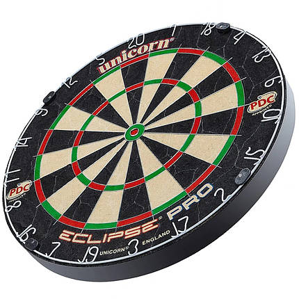 Дартс профессиональная мишень из сизаля Unicorn Eclipse PRO 2024 ...