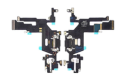 Шлейф iPhone 11 з Чорним роз'ємом живлення й мікрофоном Оригінал