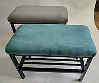 Банкетка Пуф с полкой для взуття Лофт