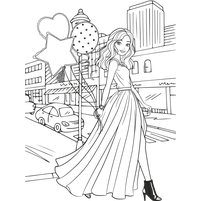 Розмальовка А4 Barbie 8 12 стор. 1 Вересня (742804), фото 2