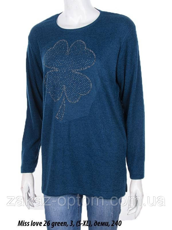 Батник-туника женская Miss Love оптом (S-M,M-L,L-ХL) Турция-110616 (ID ...