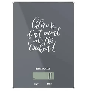 Ваги кухонні Silver Crest 352672 5 кг grey