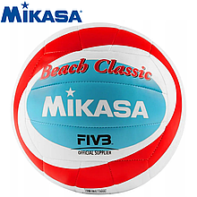 М'яч для пляжного волейболу Mikasa Beach Classic BV543C-VXB-RSB, розмір No5