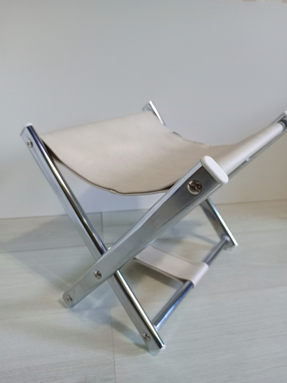 Підставка для сумки на металевих ніжках 31 см Перламутровий (М1), фото 1