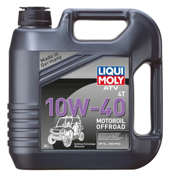 Моторна олива Liqui Moly синтетична для квадроциклів 10W40 4 Л