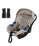 Дитячий універсальний візочок 3в1 CARRELLO Epica/G CRL-8511/1 Space Black Чорний, фото 5