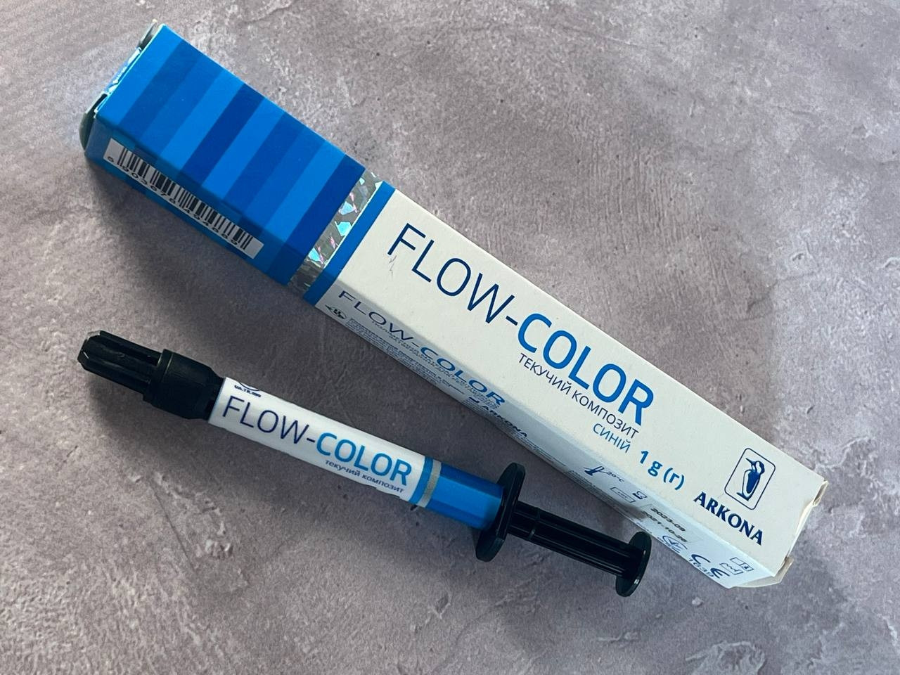 ФЛОУ-КОЛОР (FLOW-COLOR) шприц 1 г Блакитний