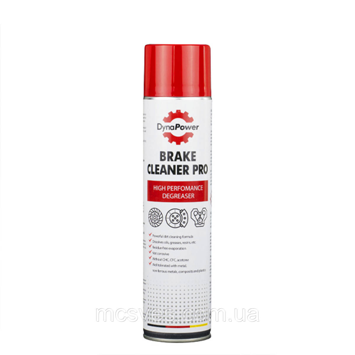 Очисник гальм DynaPower Brake Cleaner Pro 600ml