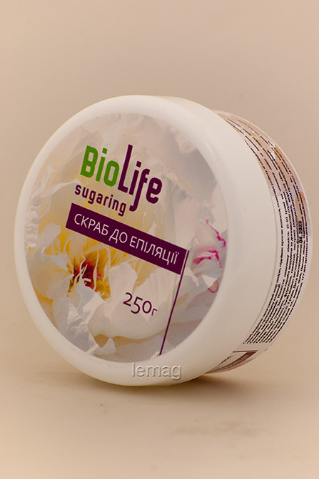 BioLife Скраб перед шугарингом, 250 г
