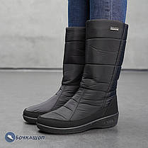 Жіночі дутики-чоботи на хутрі, фото 4