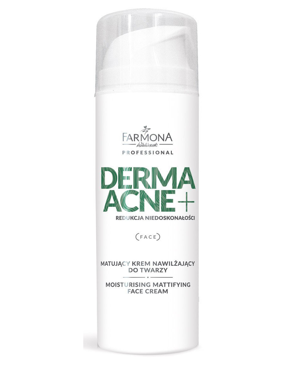 Крем для обличчя матуючий Farmona DERMAACNE + Moisturising mattifying cream with AHA acids