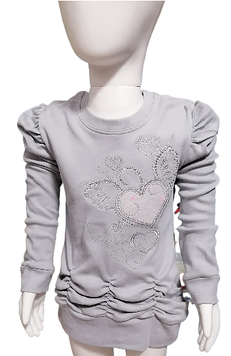 Кофта для дівчинки  Primax 104,110 см  сіра (091)