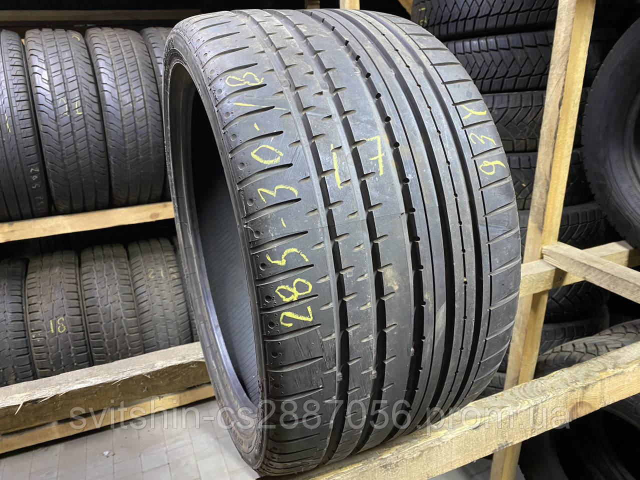 Розпаровка 285/30R18 Continental SportContact 2 7мм 2017рік