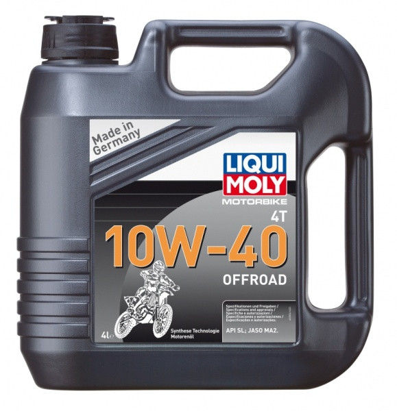 Моторна олива Liqui Moly напівсинтетична 10W40 Offroad 4 л