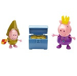 Набір фігурок Peppa серії "Принцеса" - ПРИНЦЕСА ПЕППА І СЕР ДЖОРДЖ ГОЛД (з аксесуаром)