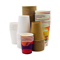 Стакани паперові одношарові