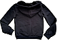 Кофта для дівчинки Family 128,140,146 см чорна (126), фото 5