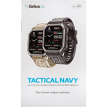 Смарт-годинник Gelius Tactical Navy GP-SW007 Black, фото 5