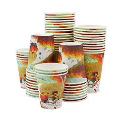 Стаканы бумажные Осінь