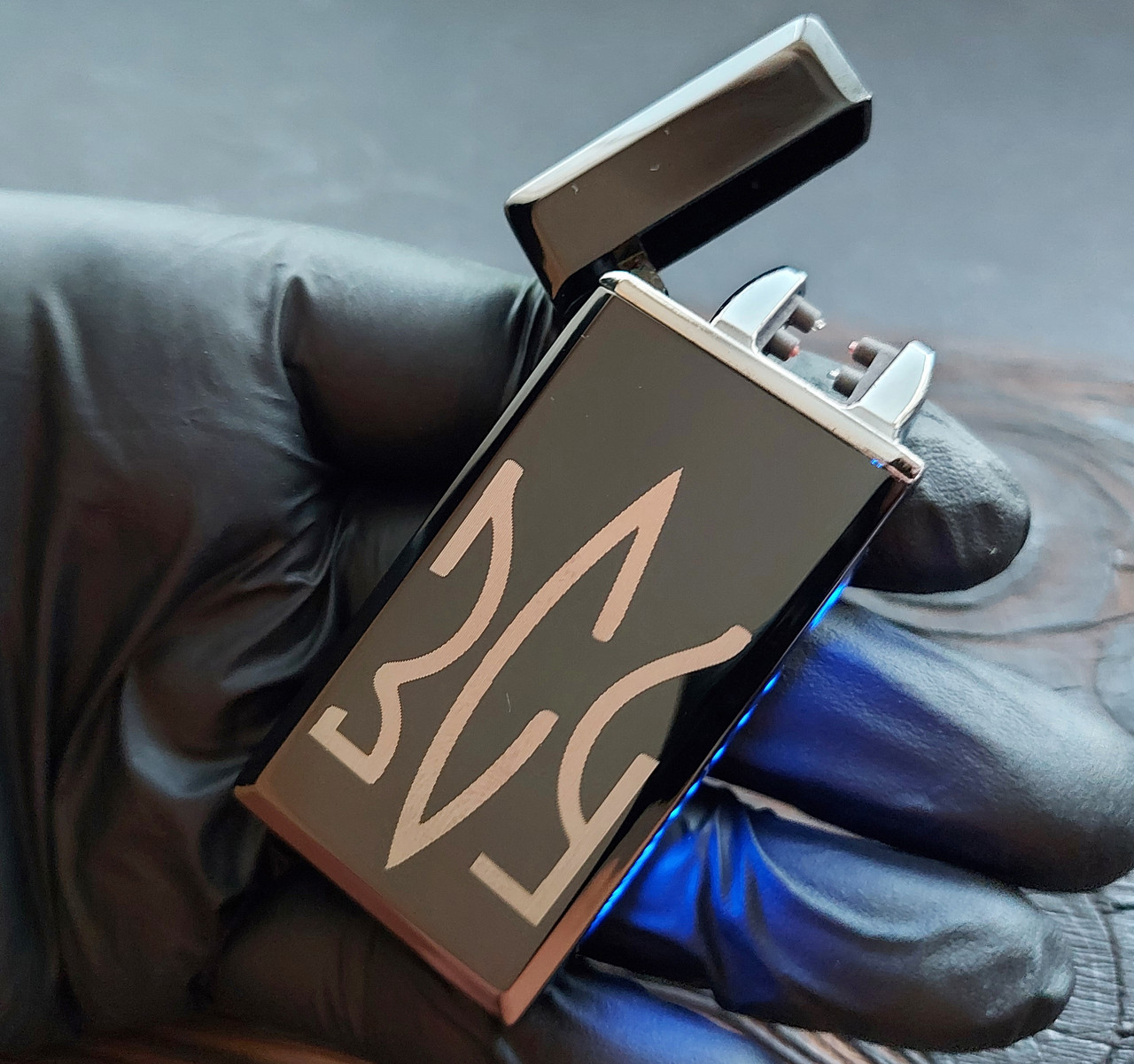 Купить Электроимпульсная зажигалка Lighter ЗСУ USB сенсорная ...