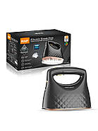 Електрична парова праска з керамічною підошвою на 2100Вт Чорний RAF R.1237 Праска з функцією відпарювання, фото 5