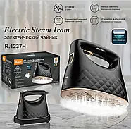 Електрична парова праска з керамічною підошвою на 2100Вт Чорний RAF R.1237 Праска з функцією відпарювання, фото 6